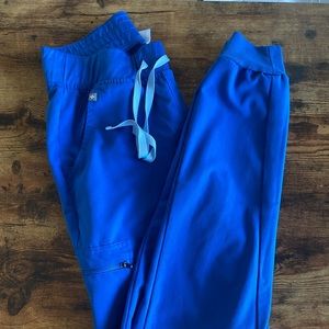Figs Small/Tall Royal Blue Joggers